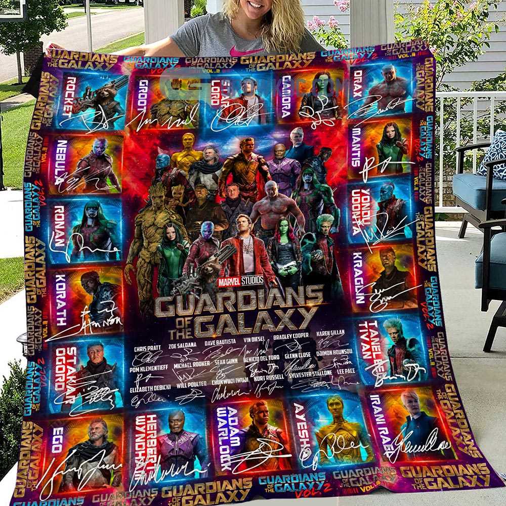 Guardians Of The Galaxy Marvel Studios Superhero Fleece Blanket Quilt Guardians Of The Galaxy Marvel Studios Superhero Fleece Blanket Quilt