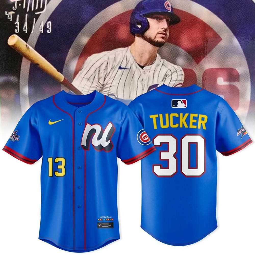 Kyle Tucker Cubs All-star Game National League 2025 Jersey