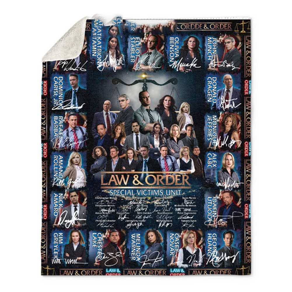 Law & Order Svu Official Fleece Blanket Quilt Law & Order Svu Official Fleece Blanket Quilt