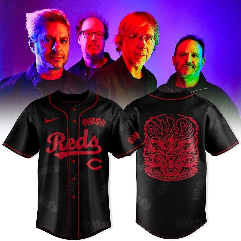 Phish X Reds Summer Tour 2025 Jersey