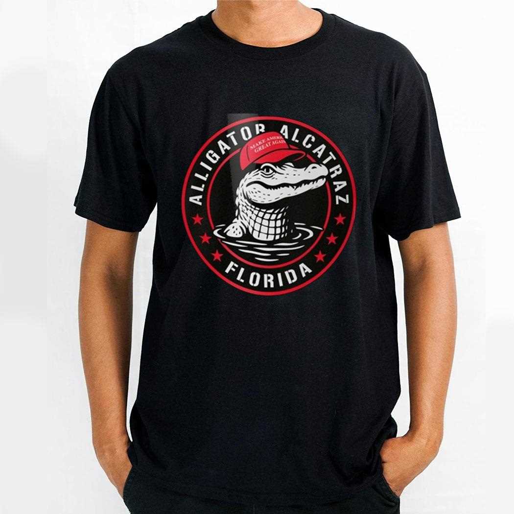 Alligator Alcatraz Florida Maga Shirt