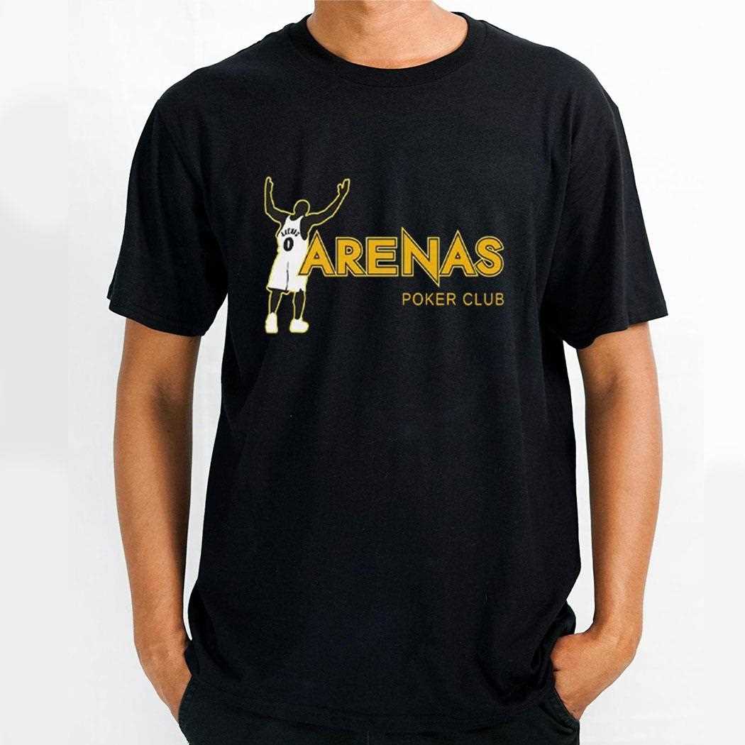 Arenas Poker Club Gilbert Arenas Shirt