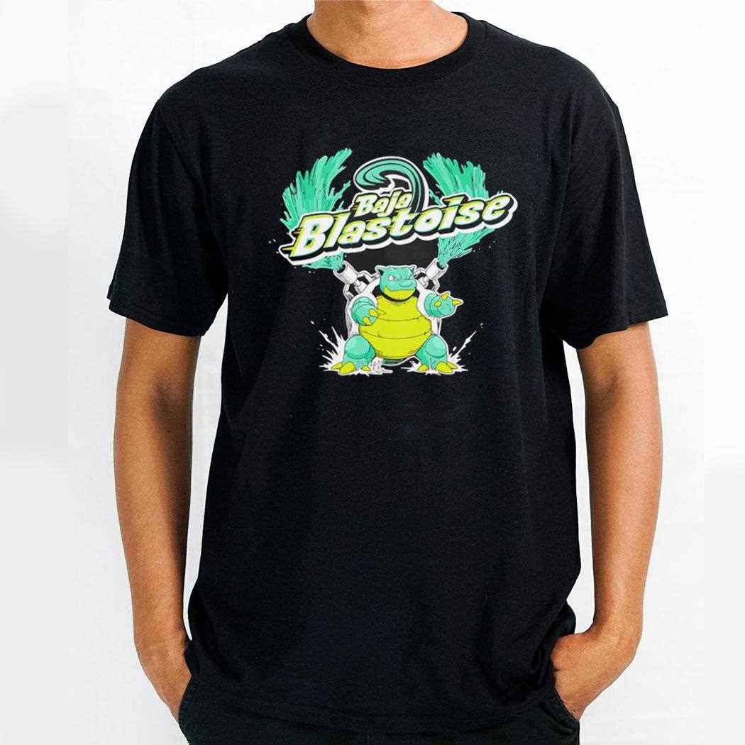 Baja Blastoise Pokemon Shirt
