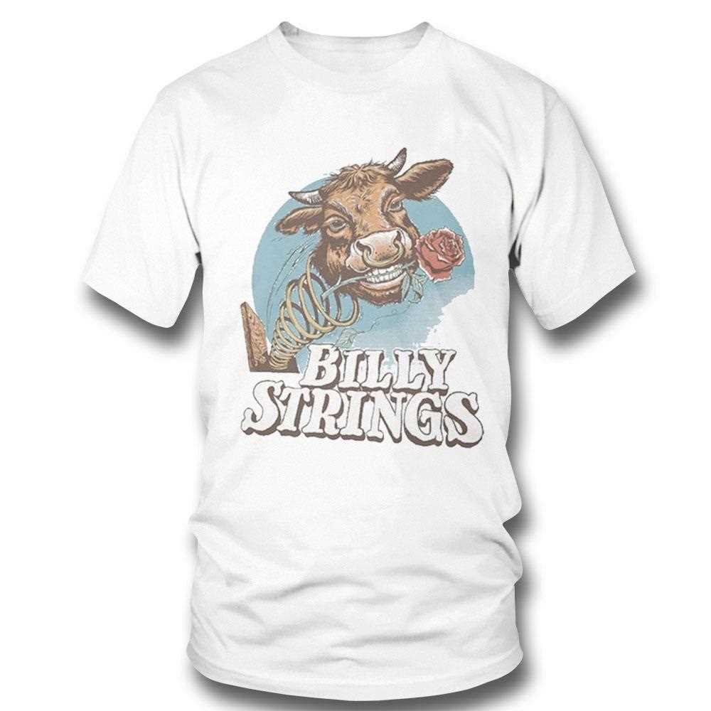 Billy Strings Summer Tour 2025 Cow Rose Shirt