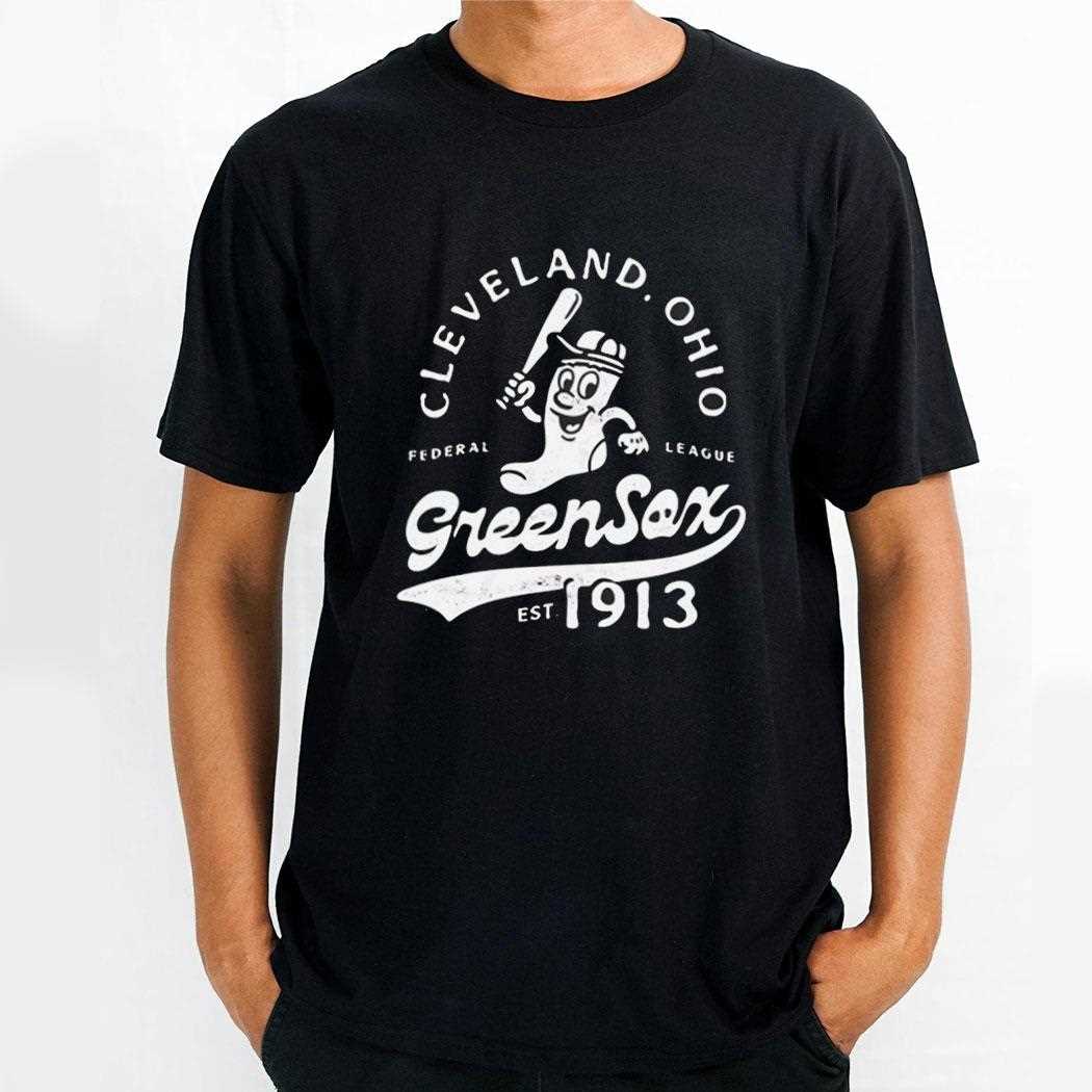 Cleveland Green Sox Defunct Baseball Teams Est 1912 Shirt Cleveland Green Sox Defunct Baseball Teams Est 1912 Shirt