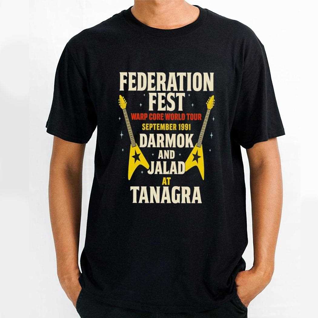 Federation Fest Warp Core World Tour Darmok And Jalad At Tanagra Shirt
