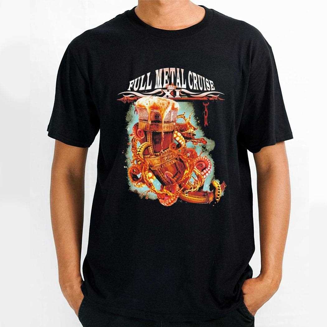 Full Metal Cruise Beer Horn Shirt