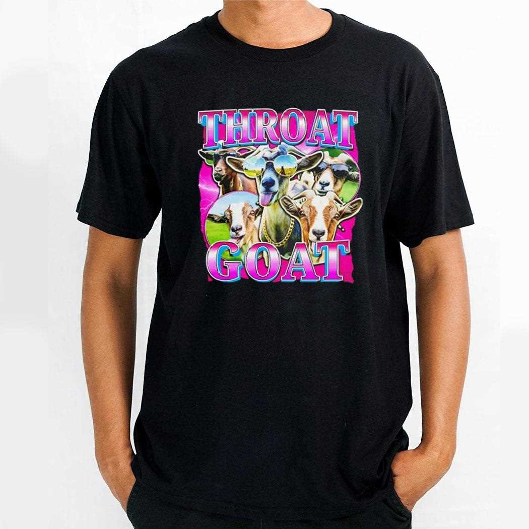 Gangsta Sunglass Goats Throat Goat Shirt