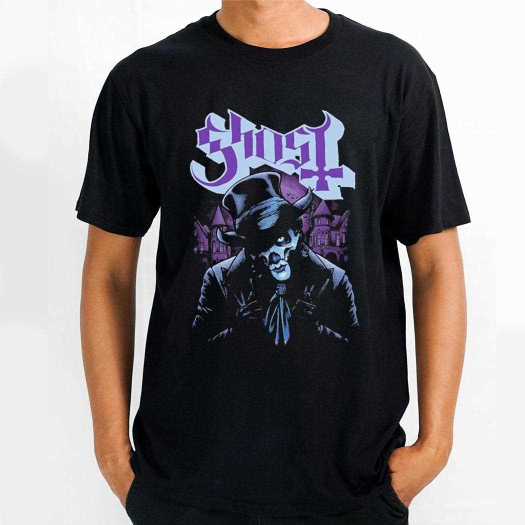 Ghost Top Hat Shirt
