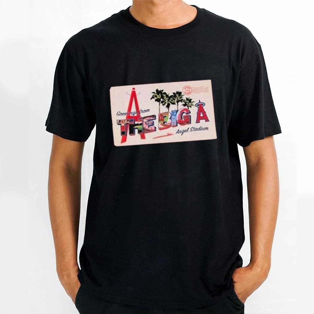 Greetings From The Big A Angel Stadium 2025 Shirt