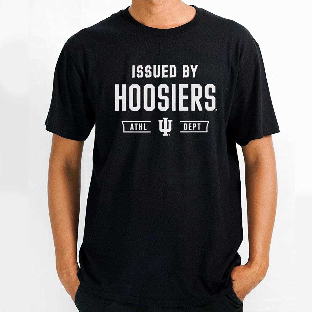 Indiana Hoosiers Issued By Hoosiers Athletic Department Shirt