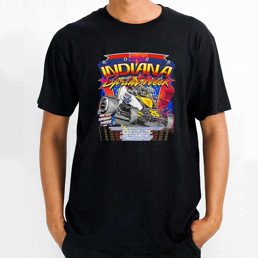 Indiana Sprint Week 2025 Shirt