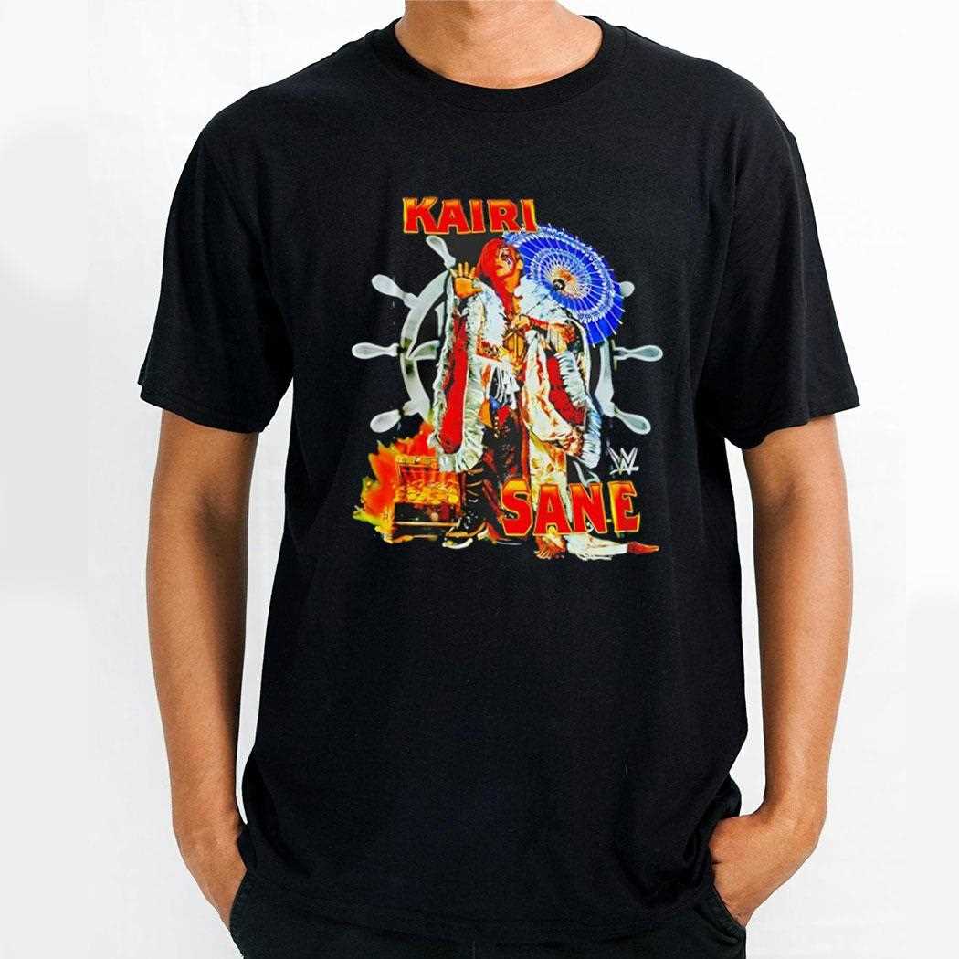 Kairi Sane Wwe Wheel Shirt
