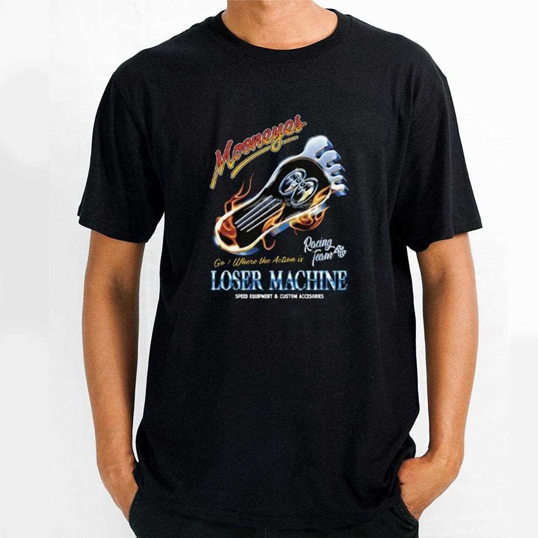 Loser Machine Company Mooneyes Red Hot Stock Shirt