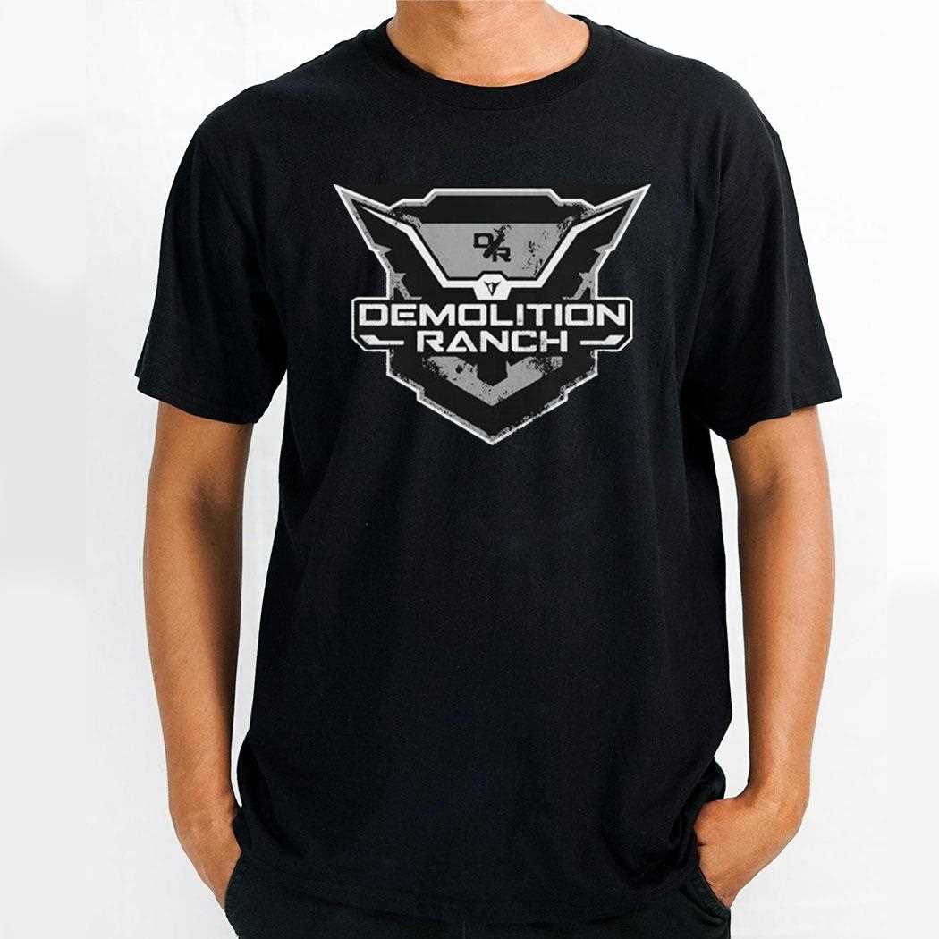 Official Demolition Ranch Monochrome Shield Shirt