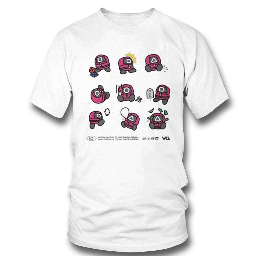 Official Squid Game X Vandythepink Guards Shirt