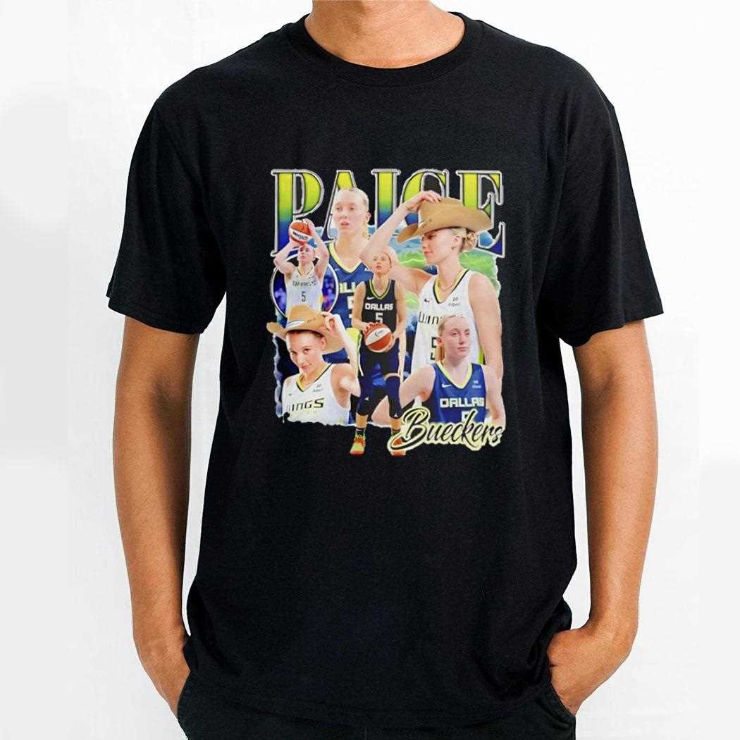 Paige Bueckers Dallas Wings Wnba Shirt