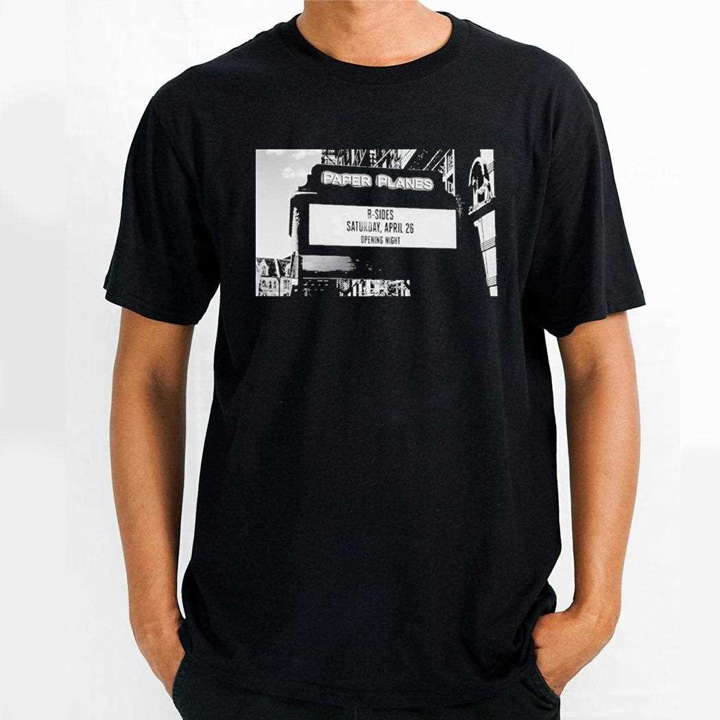 Paper Plane B-side Anniversary Shirt