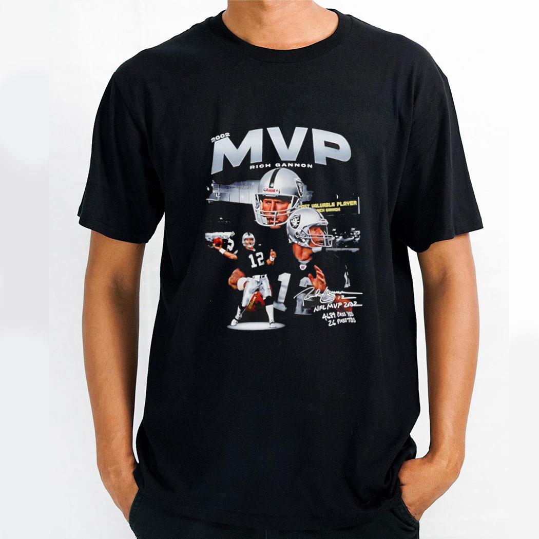 Rich Gannon Mvp 4689 Pass Yds 26 Pass Tds Shirt