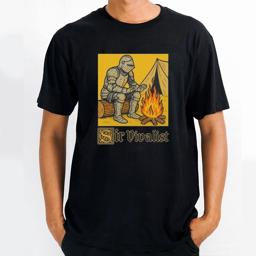 Sir Vivalist Warrior T Shirt