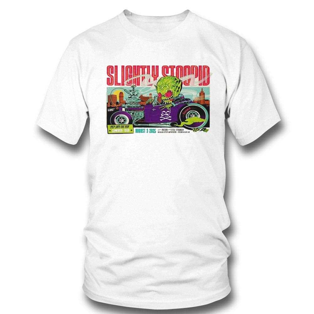 Slightly Stoopid Step In The Sun Summer Tour 2025 Ford Idaho Center Amphitheater Nampa Id July 26 Shirt