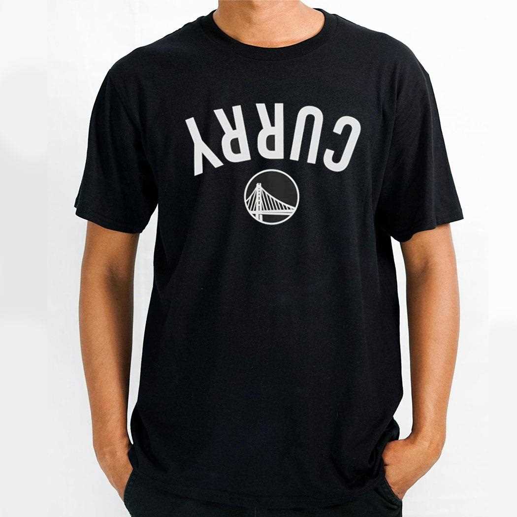 Steph Curry Golden State Warriors Invert Upside Shirt