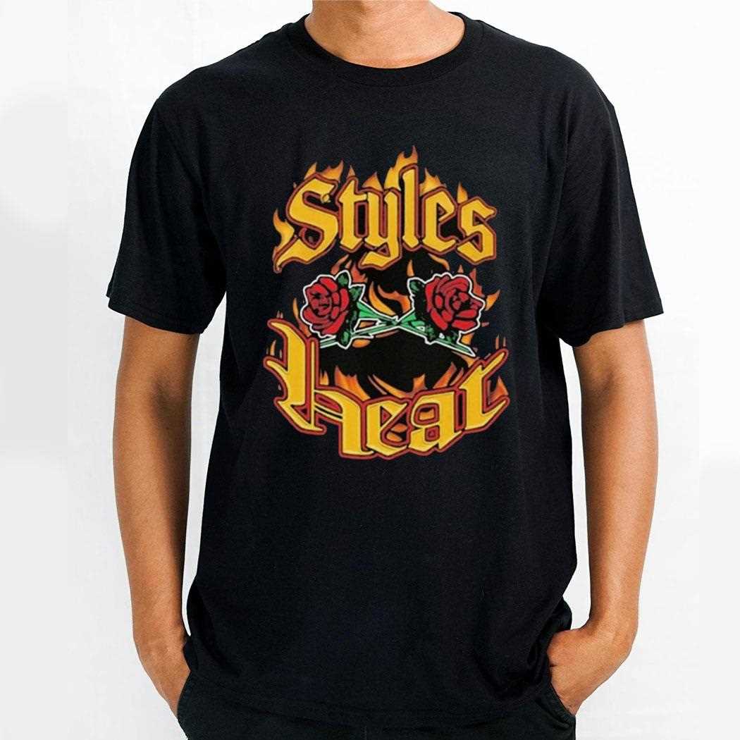 Summerslam 2025 Aj Styles Heat Shirt
