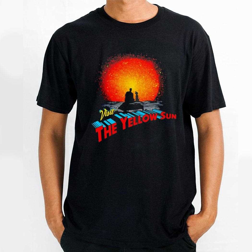 Superman And Krypto Visit The Yellow Sun Shirt Superman And Krypto Visit The Yellow Sun Shirt
