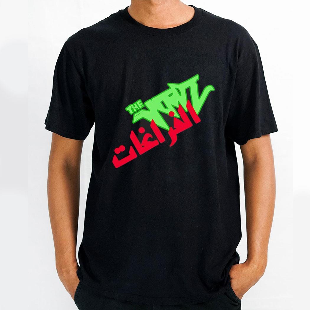 The Voidz Blue Demon Lockup Logo Shirt The Voidz Blue Demon Lockup Logo Shirt