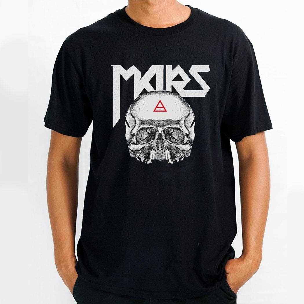 Thirty Seconds To Mars A Beautiful Lie 20th Anniversary Triad Skull Shirt Thirty Seconds To Mars A Beautiful Lie 20th Anniversary Triad Skull Shirt