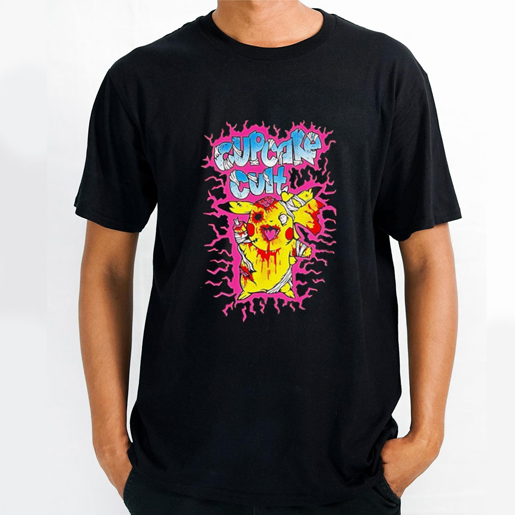 Zombie Pikachu Cupcake Cult Shirt