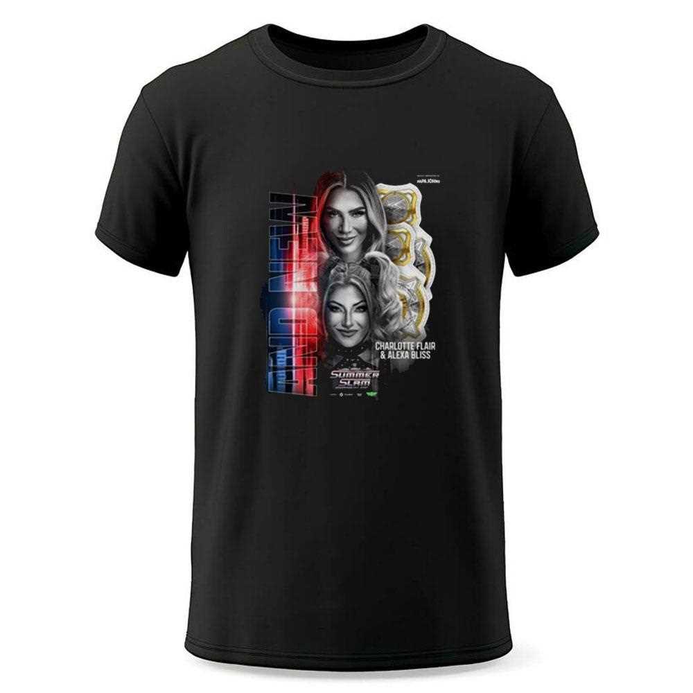 Alexa Bliss And Charlotte Flair Summer Slam Shirt Alexa Bliss And Charlotte Flair Summer Slam Shirt