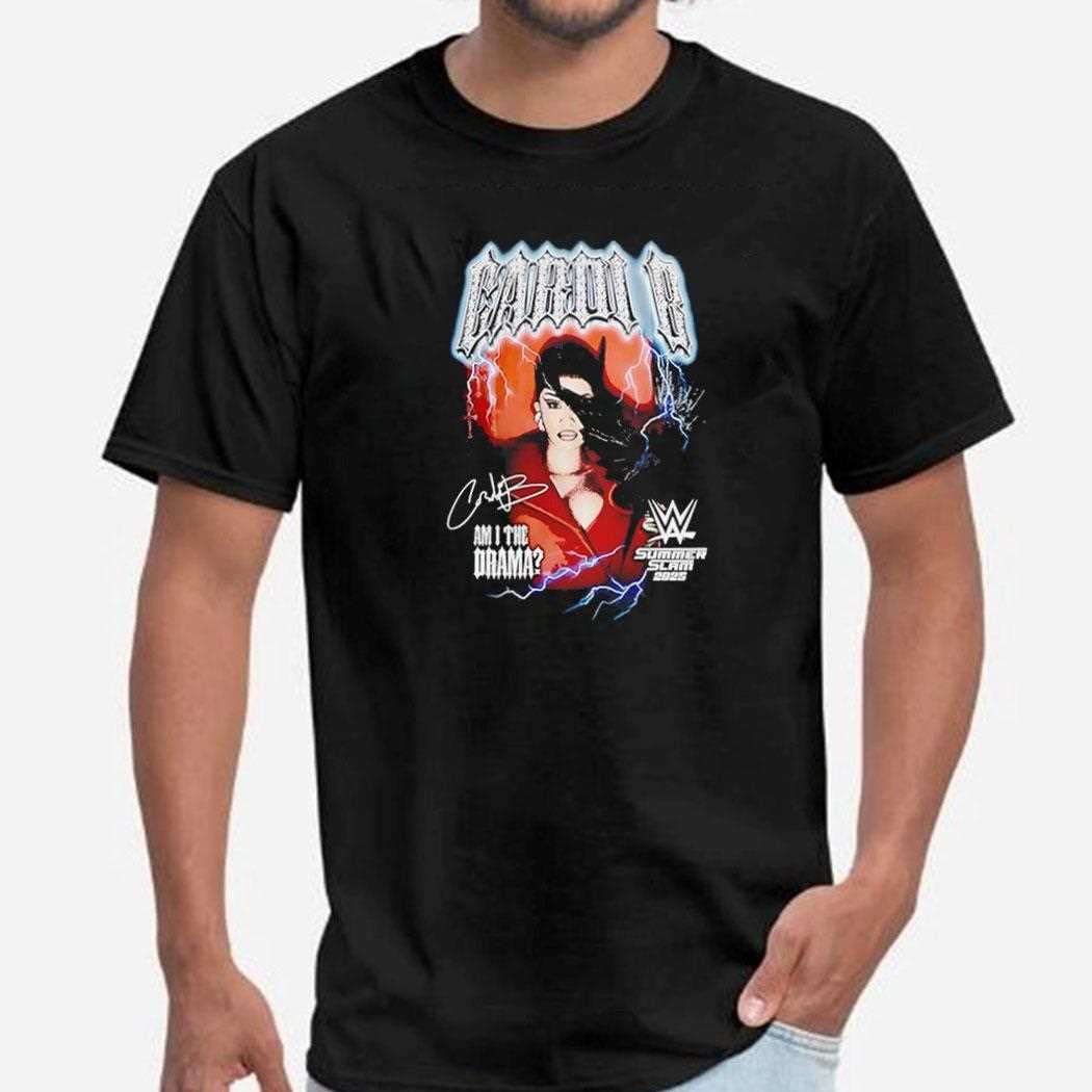 Cardi B Am I The Drama Summer Slam 2025 Shirt