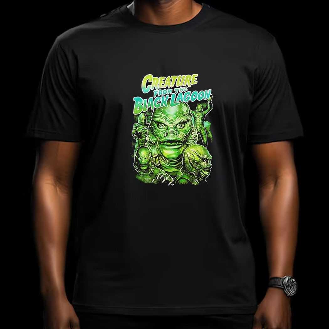Creature From The Black Lagoon Collage Shirt