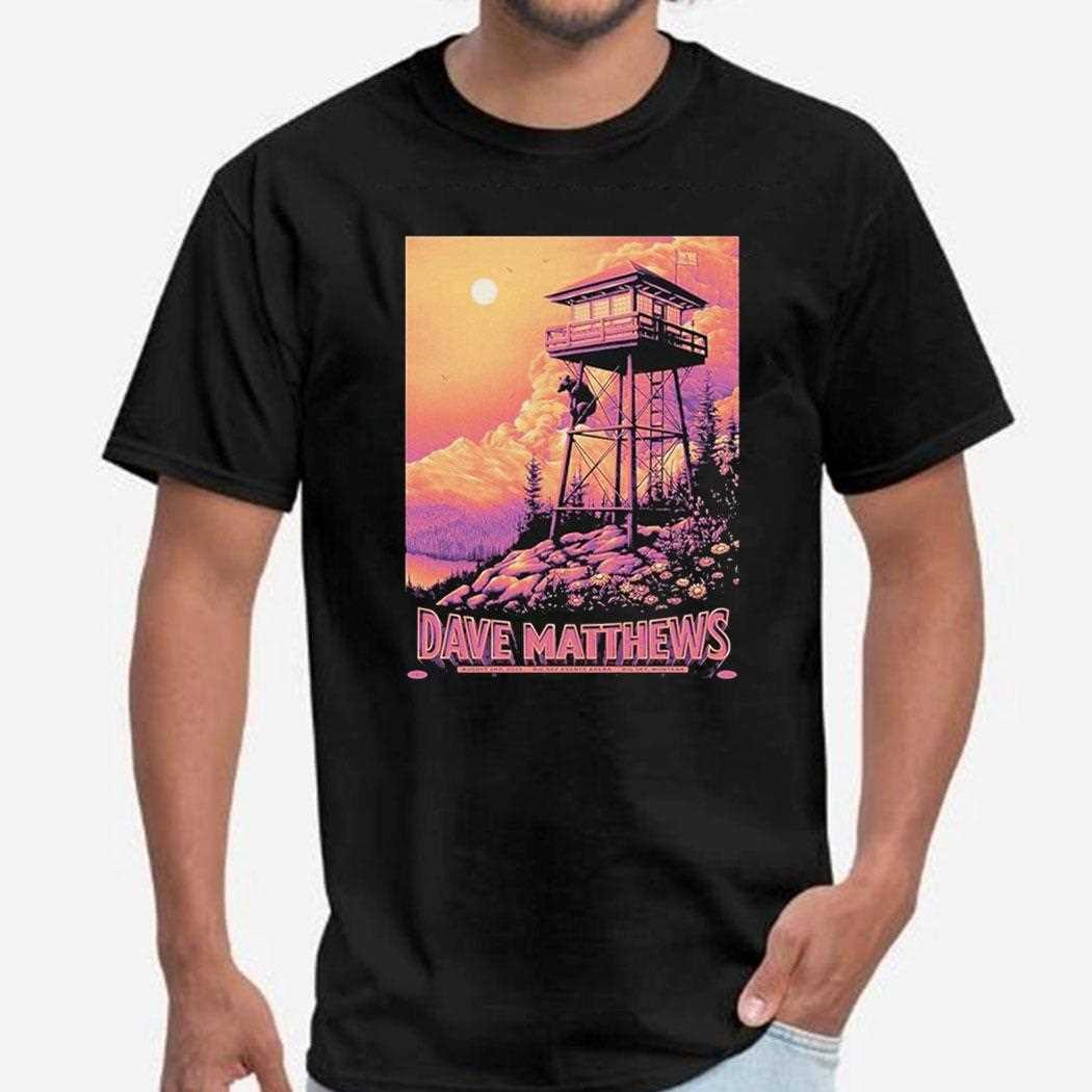 Dave Matthews Band Big Sky Montana Night 2 Venue At Big Sky Events Arena On August 2 2025 Shirt