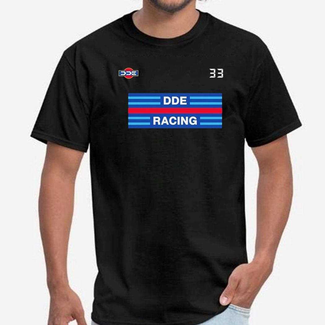 Dde Racing Garage Stripes And Speed 33 Shirt