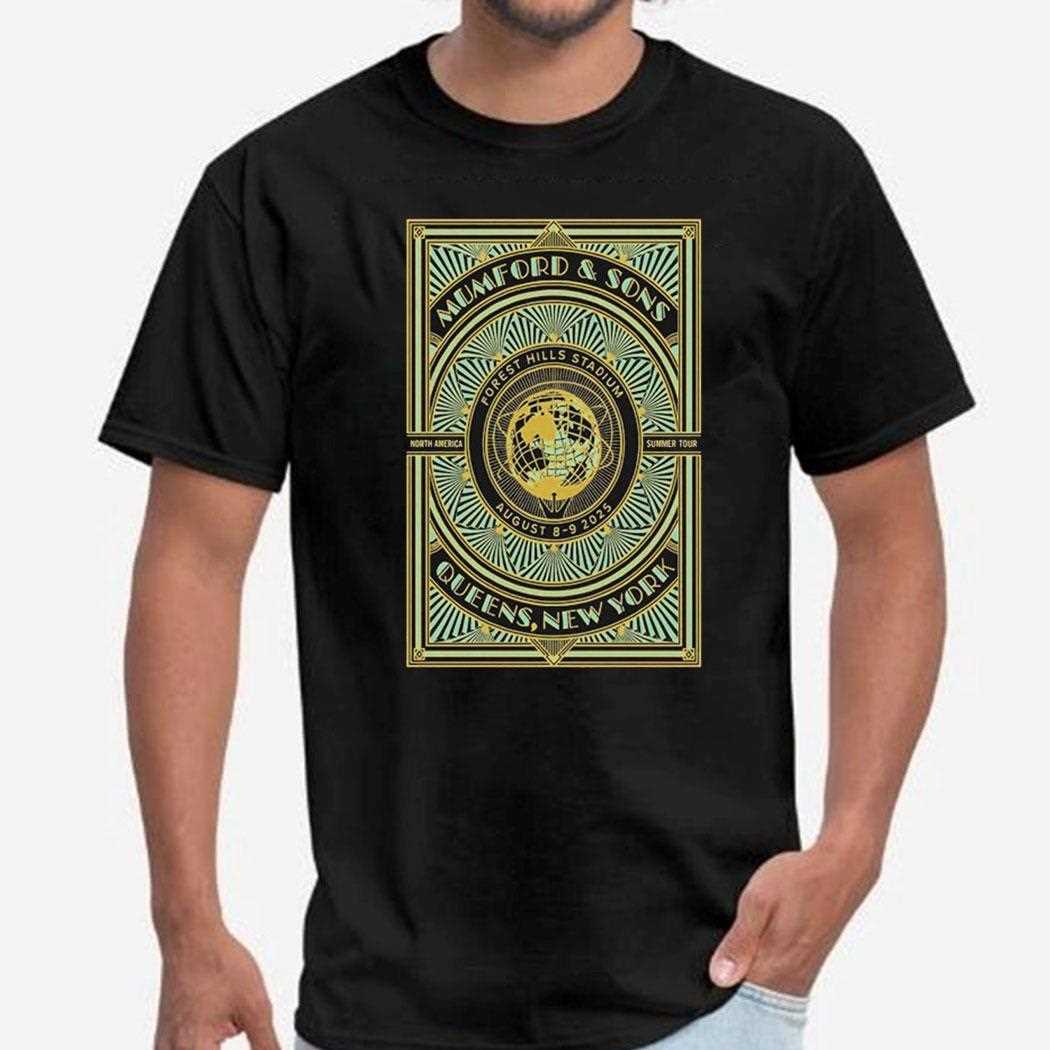 Forest Hills Stadium 2025 Mumford & Sons In New York City Shirt