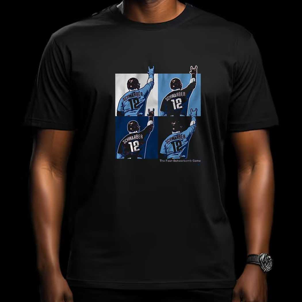 Kyle Schwarber The Four Schwarbomb Game Philly Shirt