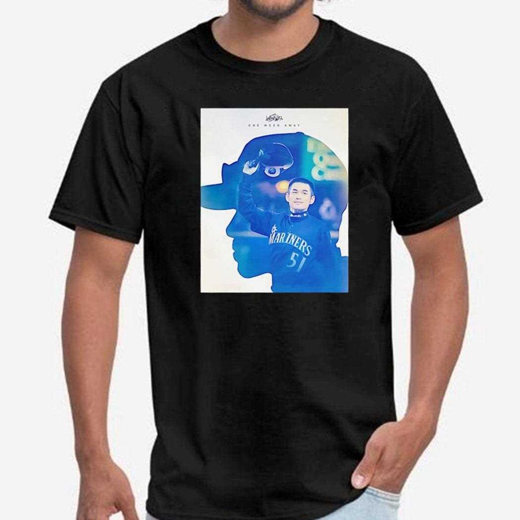 Mariner Ichiro Seattle Mariners Goes Into The Hall Of Fame Shirt