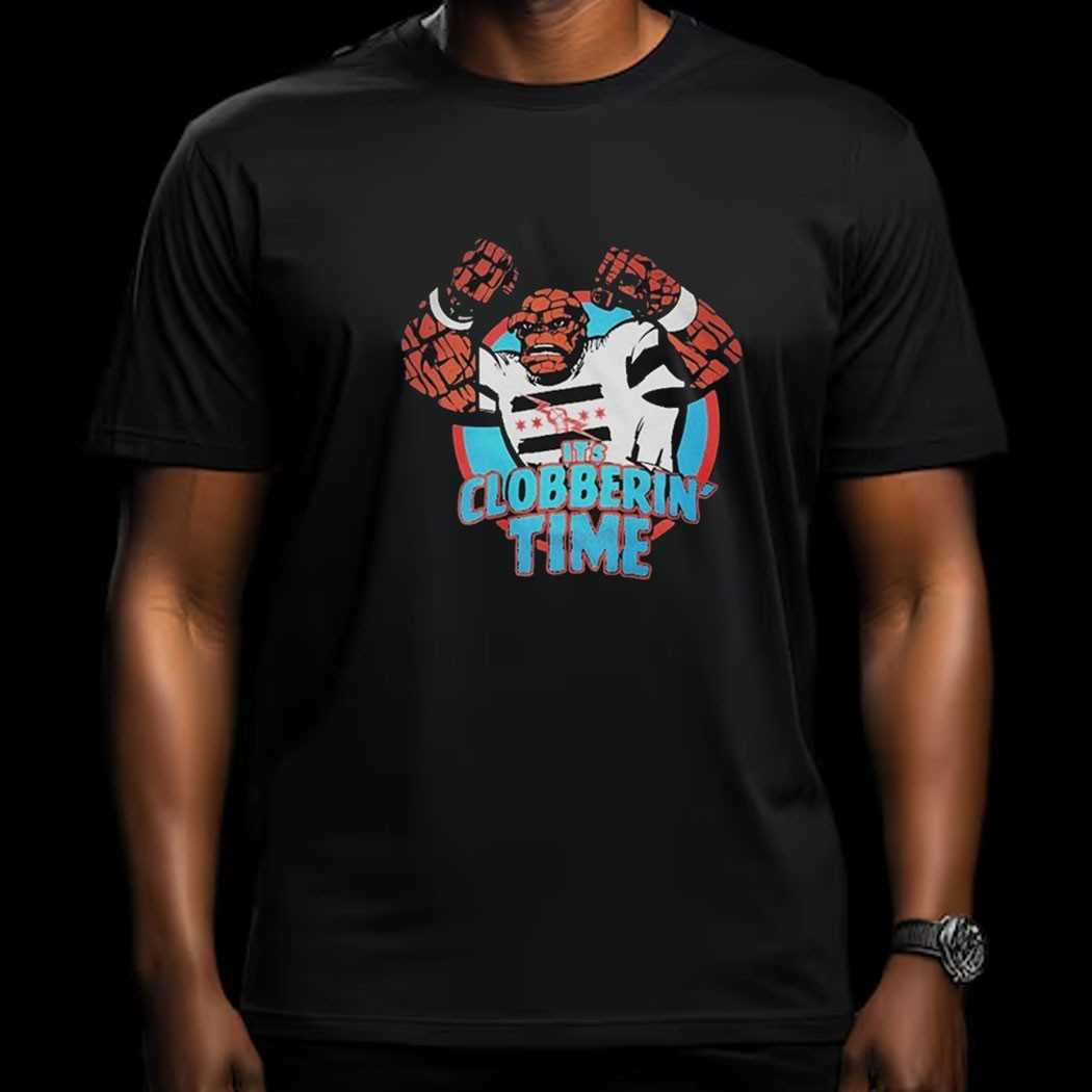 Marvel The Fantastic 4 Its Clobberin Time Shirt