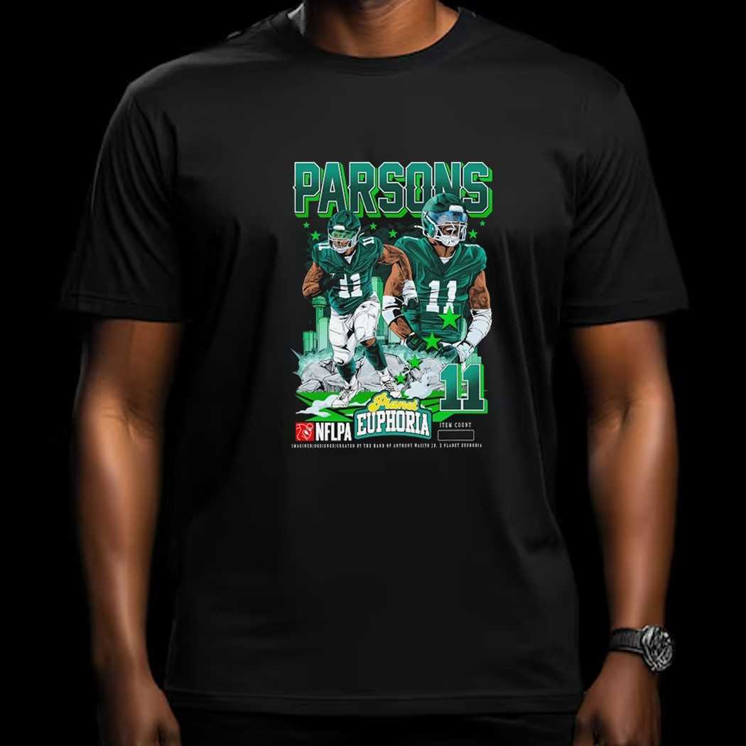 Micah Parsons Planet Euphoria Nflpa Shirt