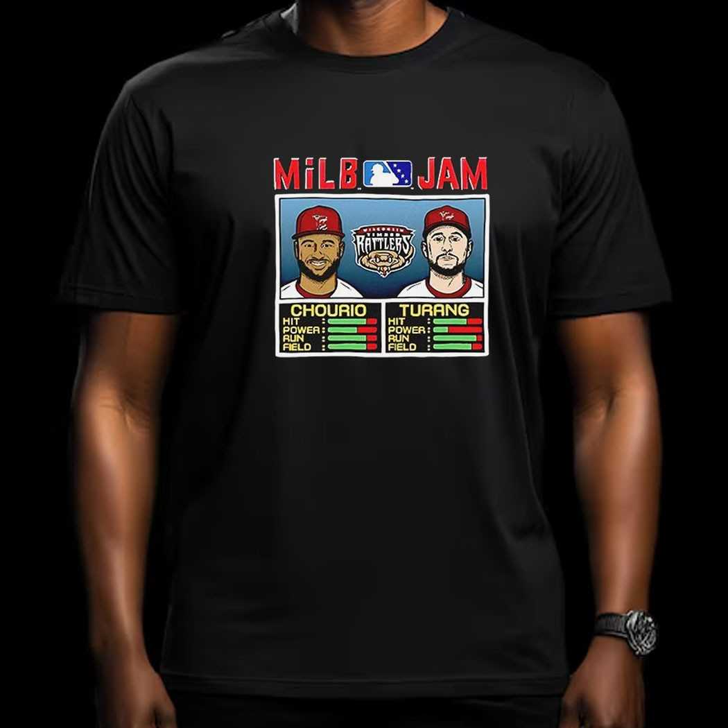 Milb Jam Chourio And Turang Wisconsin Timber Rattlers Shirt Milb Jam Chourio And Turang Wisconsin Timber Rattlers Shirt