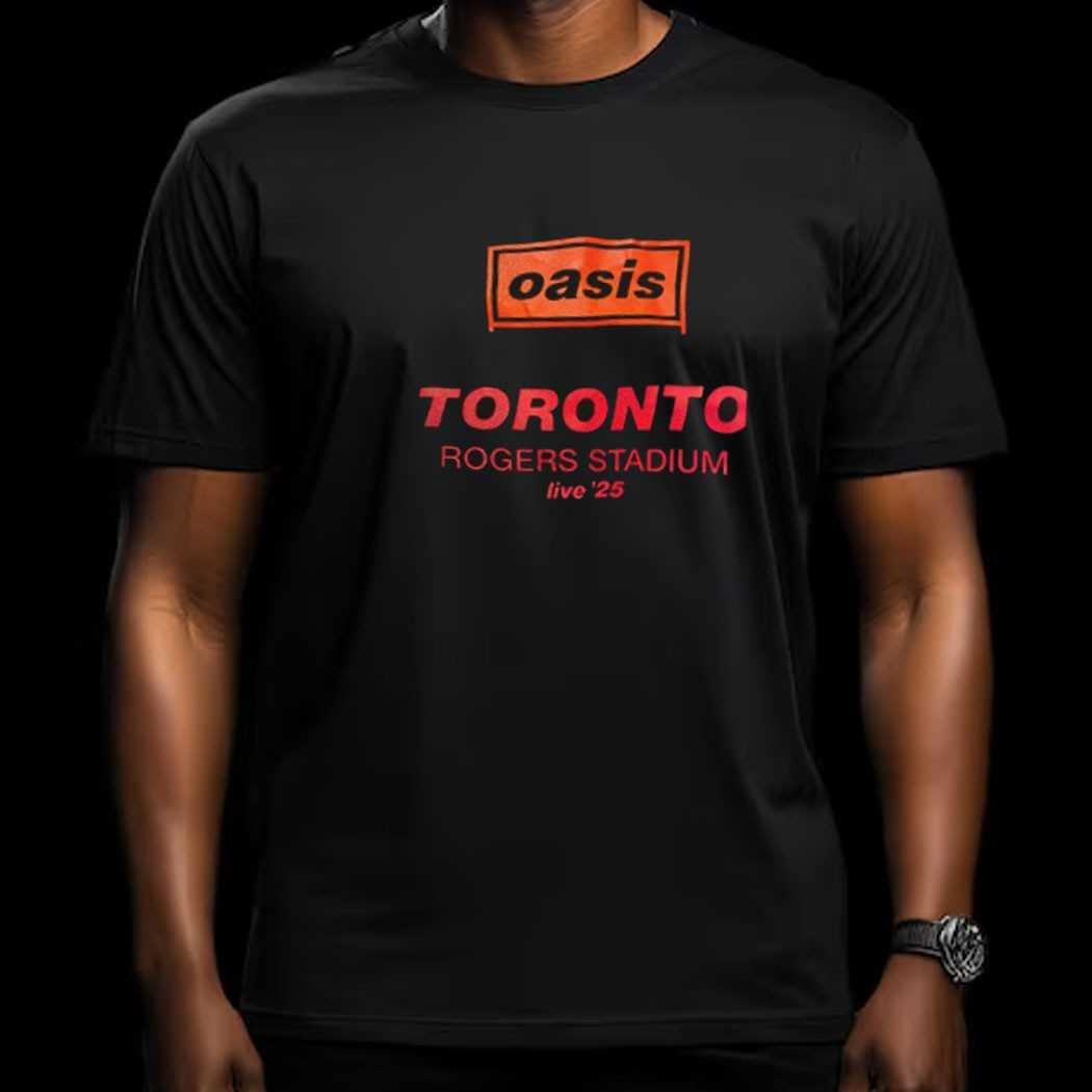 Oasis Toronto Rogers Stadium Live 25 Shirt