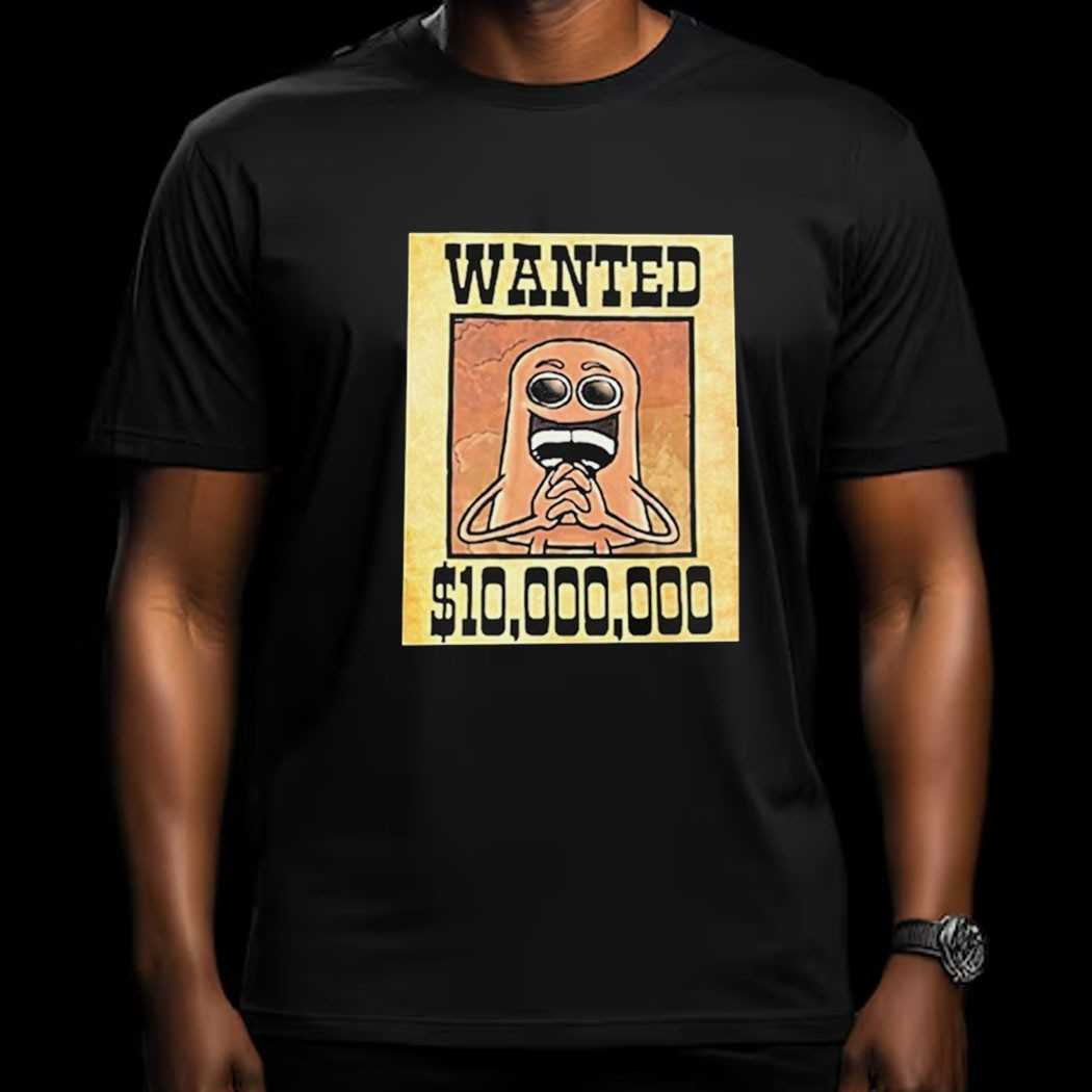 Richard Finger Wanted 1000000 Shirt