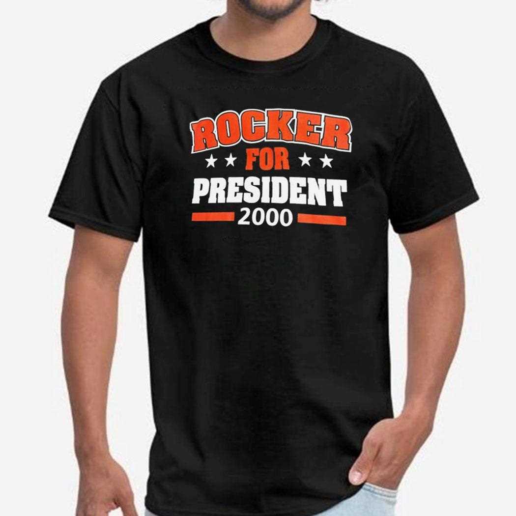 Rocker For President 2000 Shirt