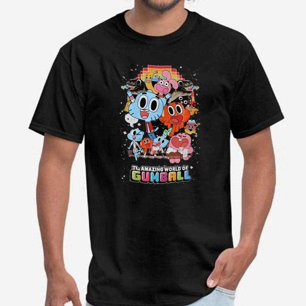 The Amazing World Of Gumball Group Shirt