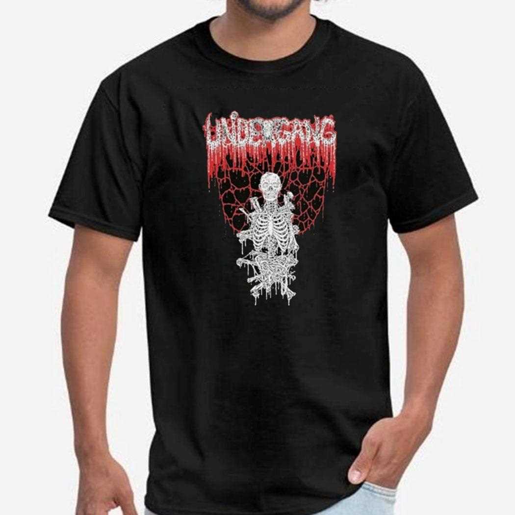 Undergang Skeletisering Extreme Metal Graphic Shirt