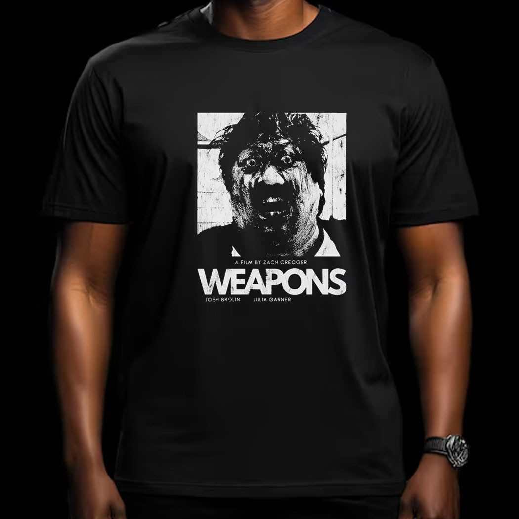 Weapons Josh Brolin Julia Garner Marcus Miller Shirt
