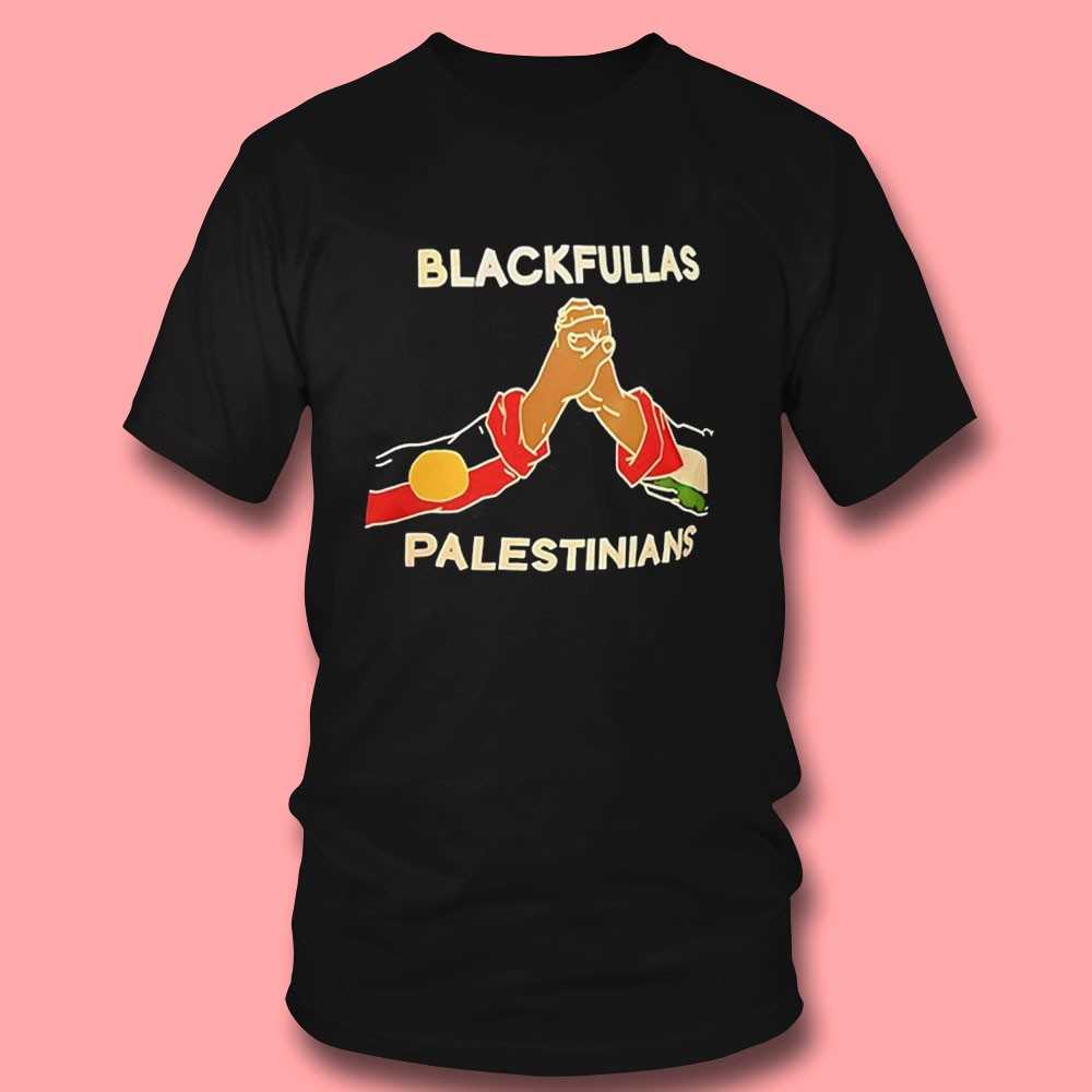Australians And Palestinians Two Clasped Hands Representing Unity And Mutual Support Shirt