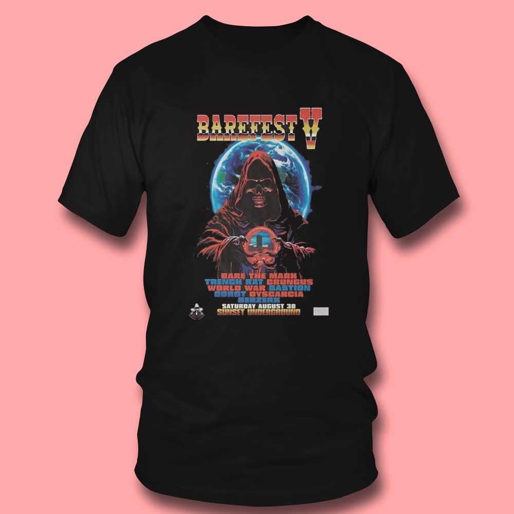 Barefest V Aug 30 2025 Bare The Mark Shirt